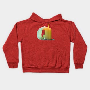 Candle with a Handle Kids Hoodie